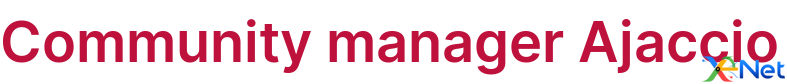 Community manager Ajaccio